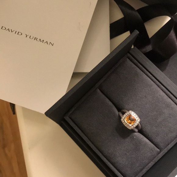 David Yurman Jewelry - David Yurman Albion Petite Ring with Semiprecious Stones and Diamond 💎